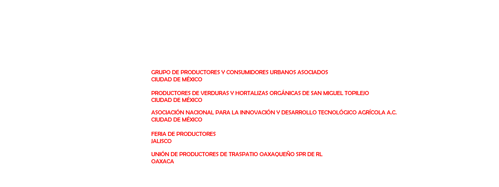 Cadenas Cortas Agroalimentarias